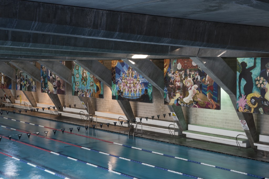 Annette Kellermann Mural City Art Sydney
