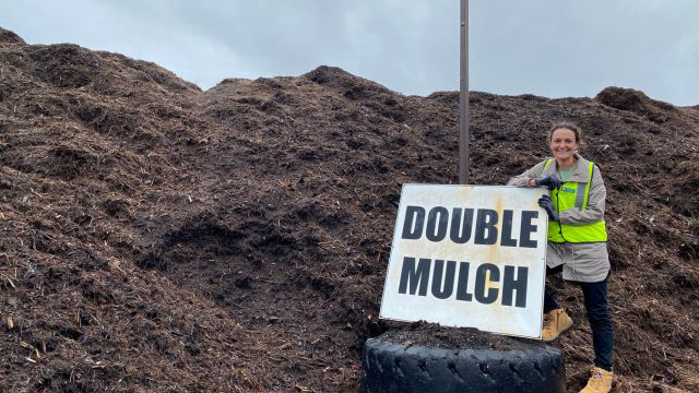 Free double-grind mulch