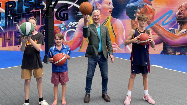 New outdoor court is a winner