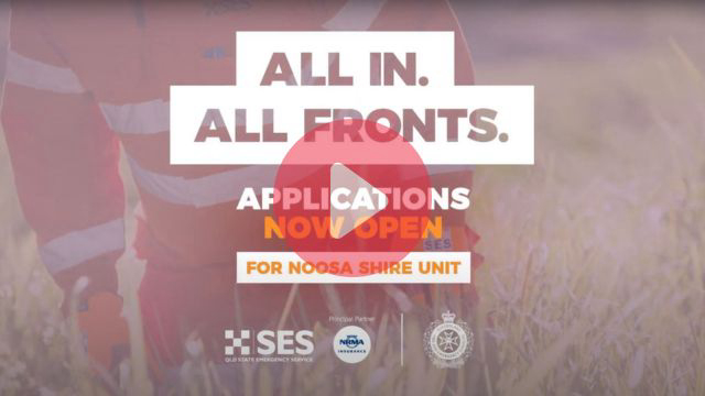 VIDEO: Join Noosa's local SES unit and help make a difference