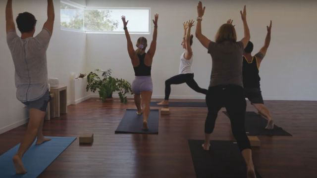 Try yoga with Living Well Noosa