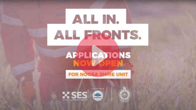 VIDEO: Join Noosa's local SES unit to help make a difference