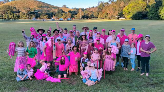 Sunday is Pink Stumps Day