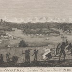 Aboriginal camp at Cockle Bay c 1812