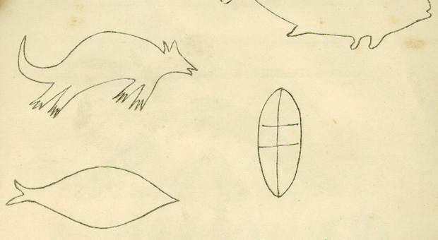 Detail from an illustration of the engravings