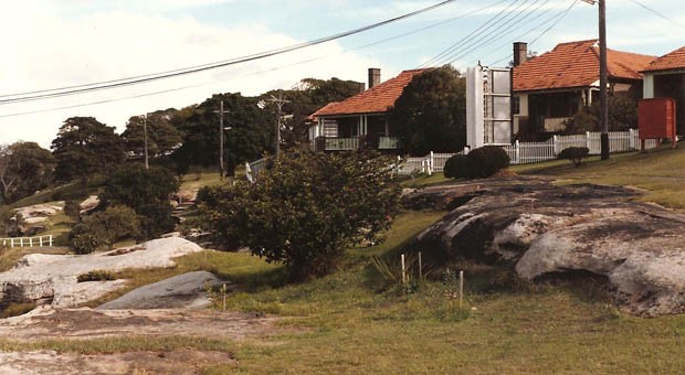 Aboriginal sites on Goat Island