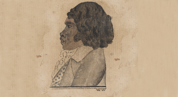 A portrait of Bennelong
