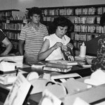 Waterloo Library in December 1984