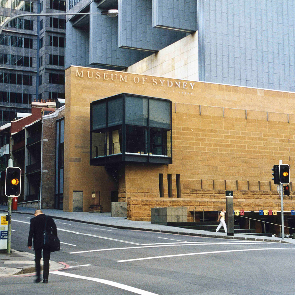 Site of the first Government House (now Museum of Sydney)