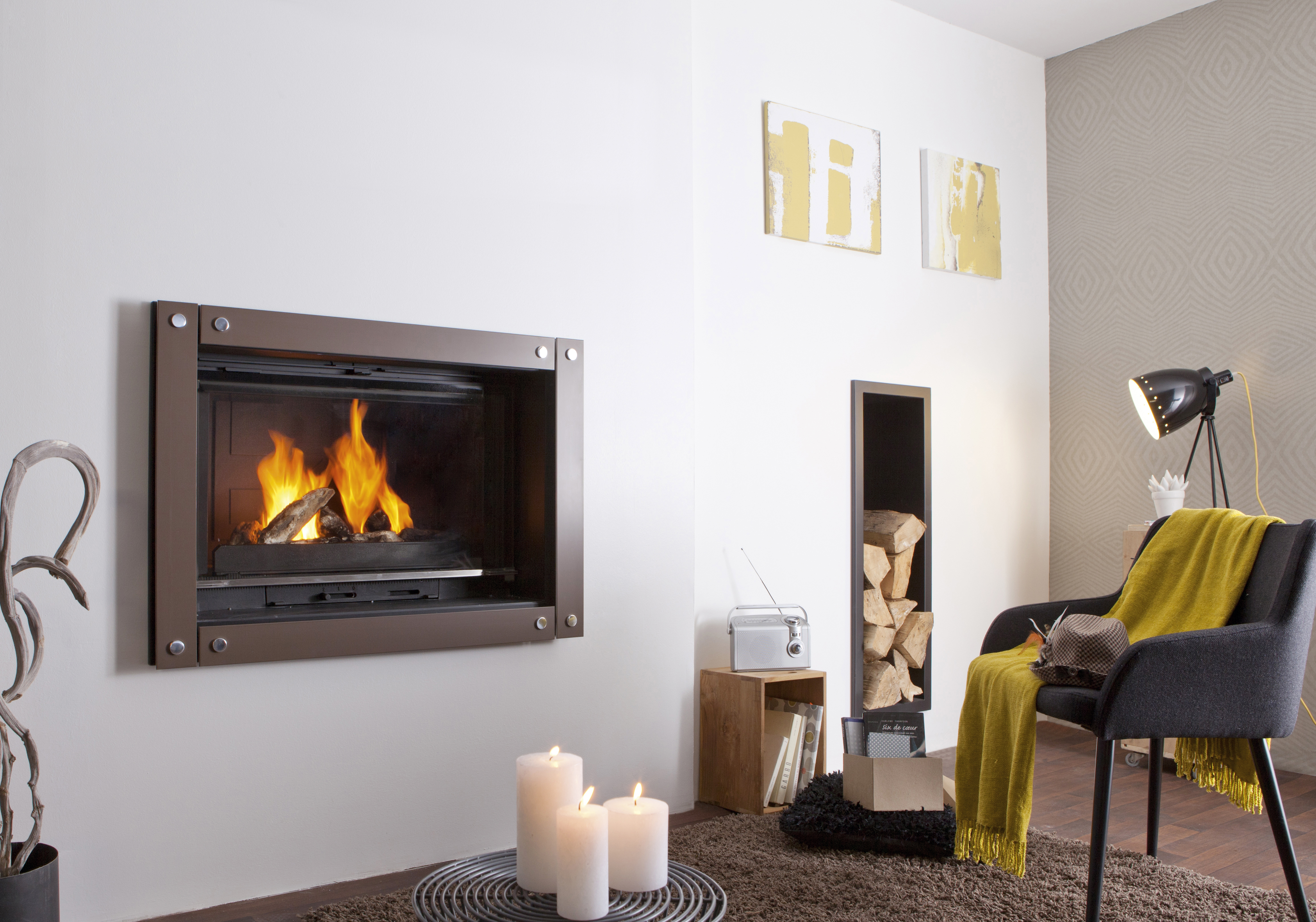 Cheminees Philippe: a fireplace with the best of both ...