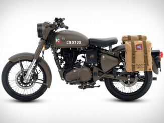 Limited Edition Royal Enfield Pegasus pays homage to WWII British paratroops