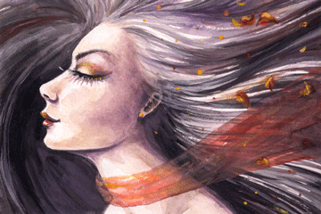 grey_hair_autumn_woman_well
