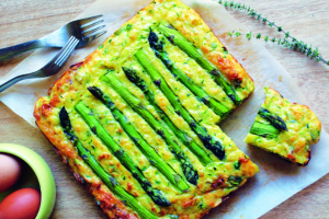 Bacon and Vegie Slice