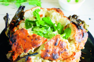 Tandoori-Baked Whole Cauliflower