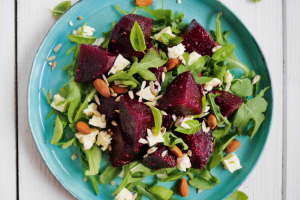 Warm Steamed Beetroot and Goat’s Cheese Salad Recipe