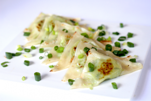 Edamame Wonton Parcels