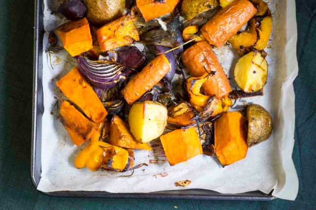 Roasted Vegetables with Garlic and Rosemary