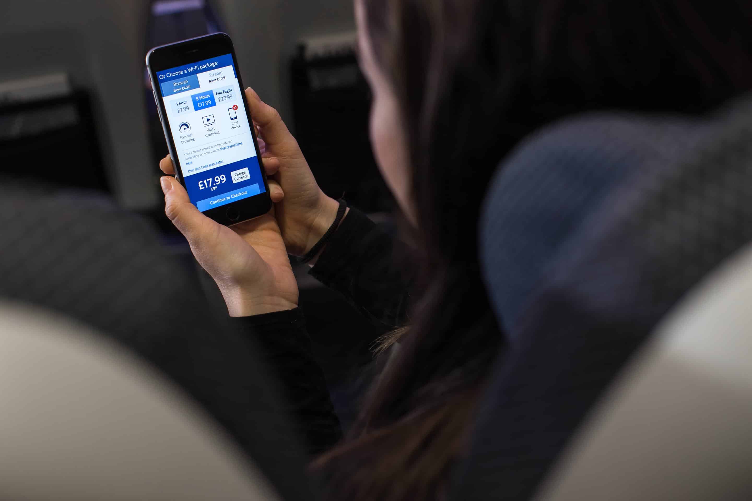 British Airways inflight wifi 2 Wayfarer