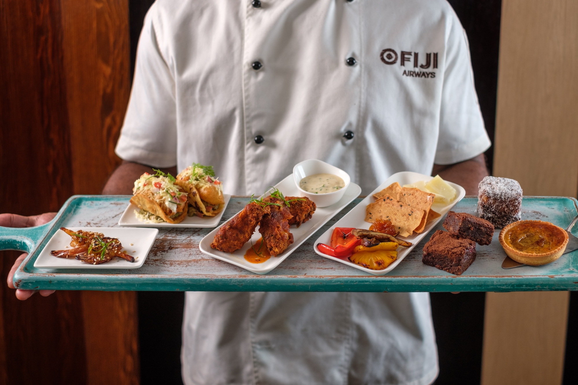 Fiji Airways launches new preflight dining in Business Class Wayfarer