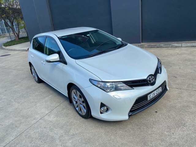 2013 Toyota Corolla ZRE182R Levin ZR Hatchback 5dr S-CVT 7sp, 1.8i Pearl White | eBay