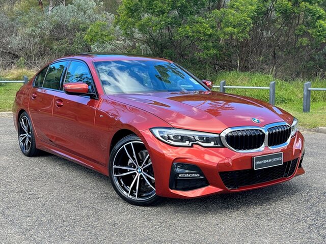 2022 BMW 3 Series G20 320i Steptronic M Sport Sunset Orange 8 Speed ...
