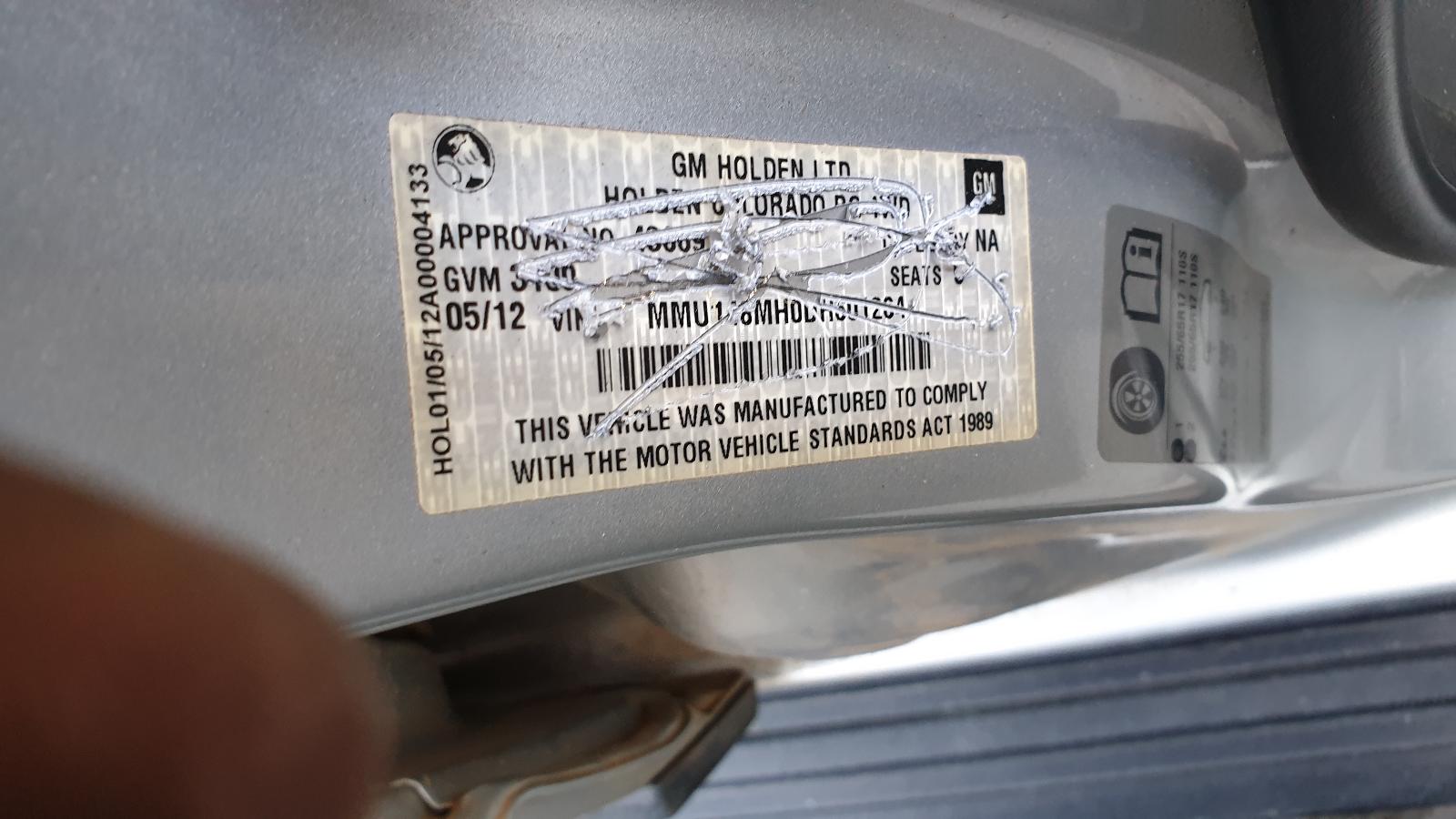 View Auto part Ecu Holden Colorado 2012