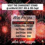 Be in to WIN at evWorld