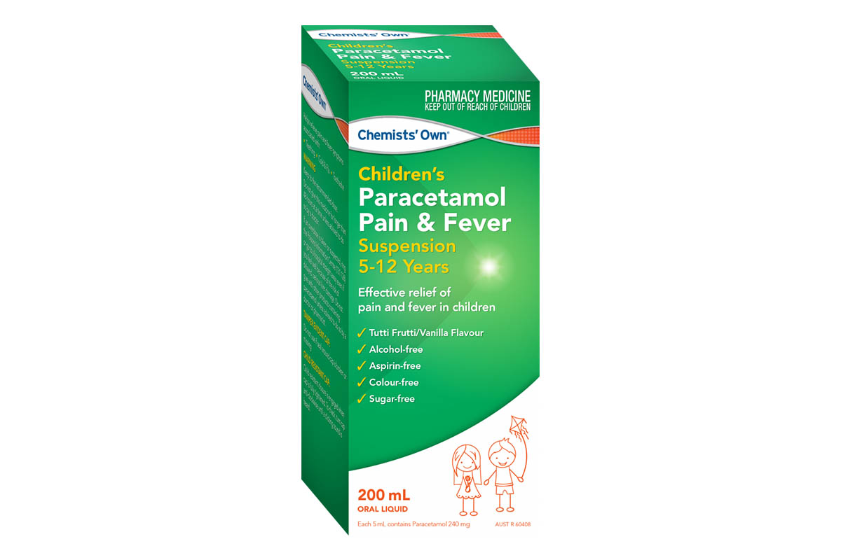 Yrs Suspension Paracetamol 5-12