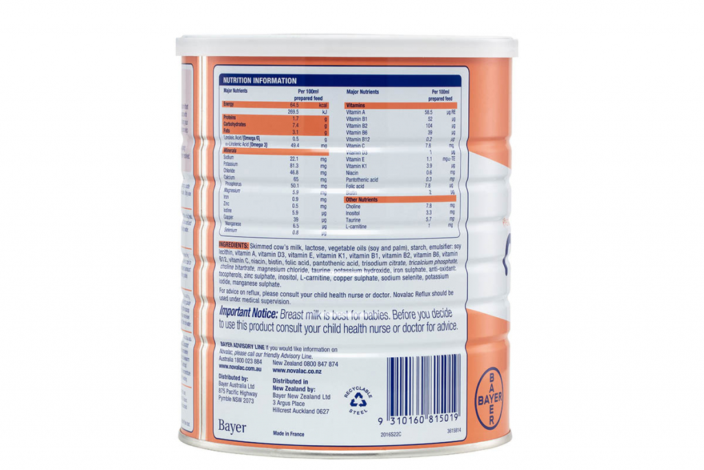 Reflux Premium Infant Formula Powder Choice Pharmacy