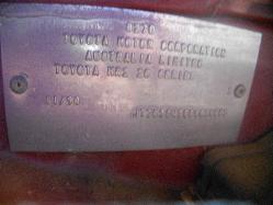 View Auto part Bonnet Toyota Mr2 1990
