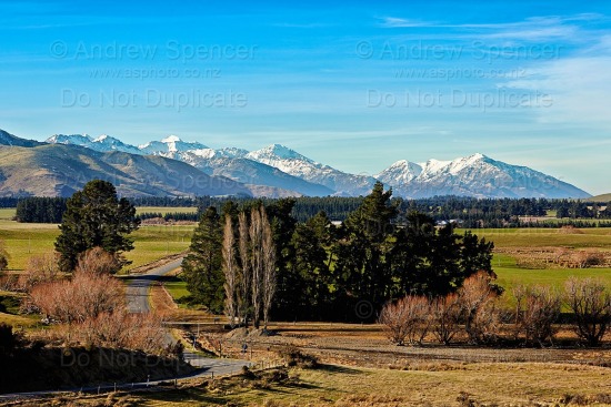 Inland Kaikoura road