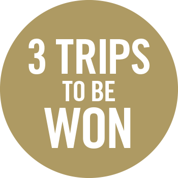 3 Trips to be won