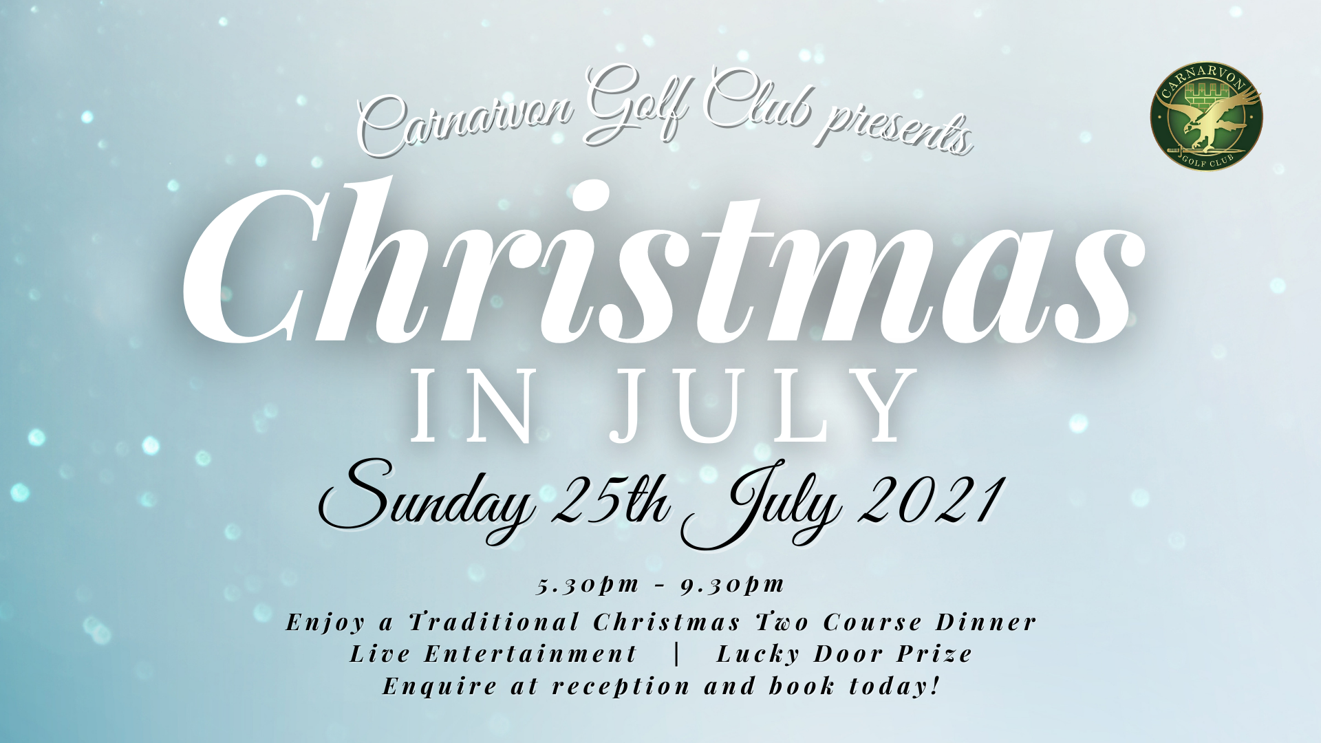 POSTPONED Christmas In July 2021