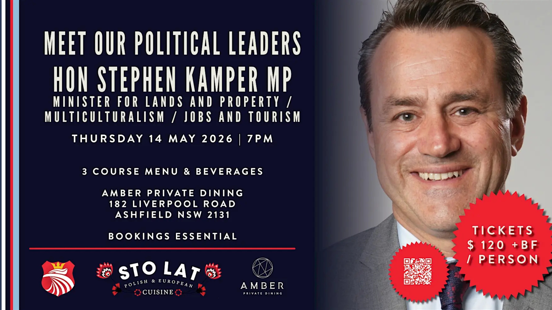 Meet the Honorary Stephen Kamper MP