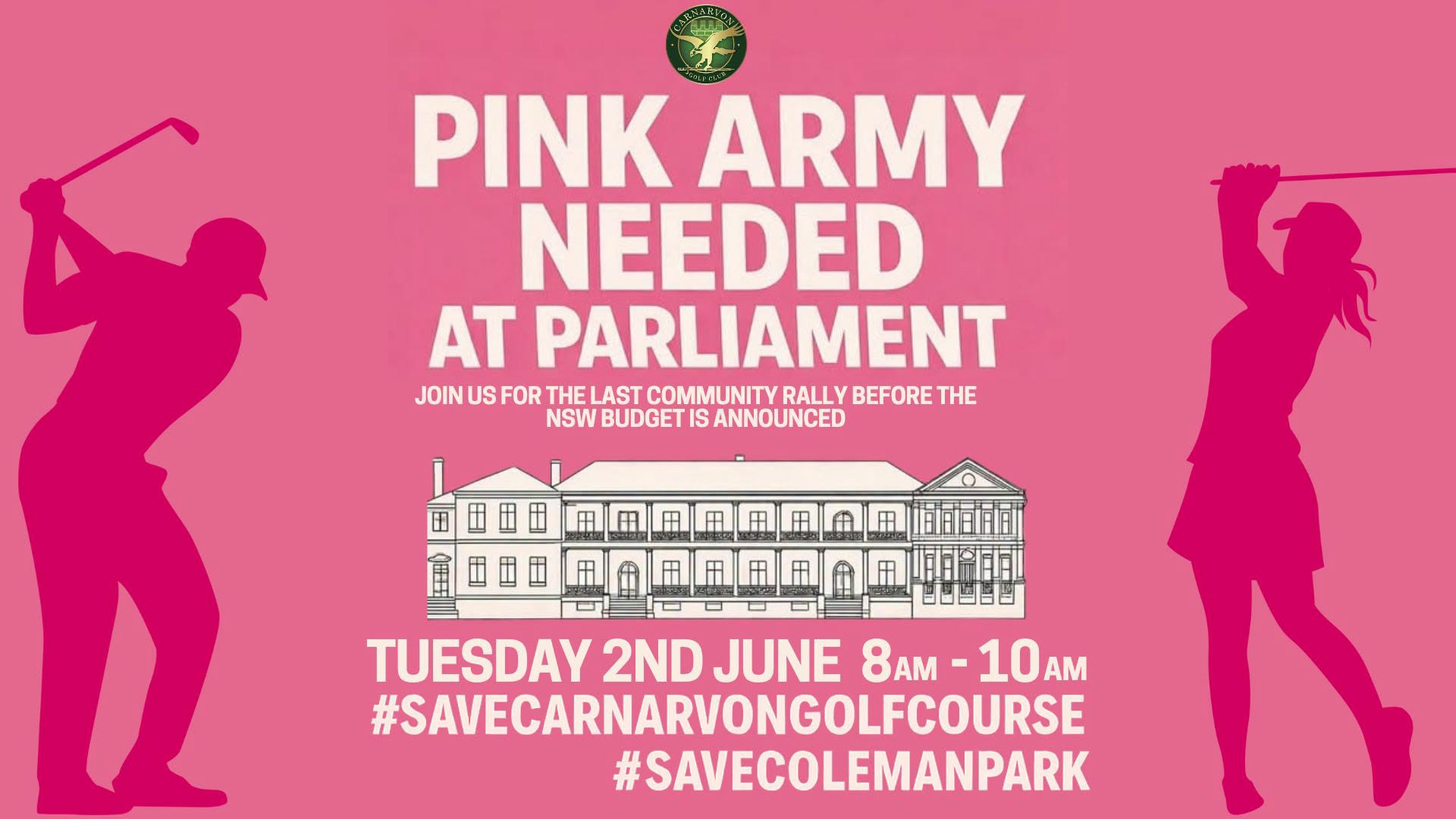 PINK ARMY to Parliament