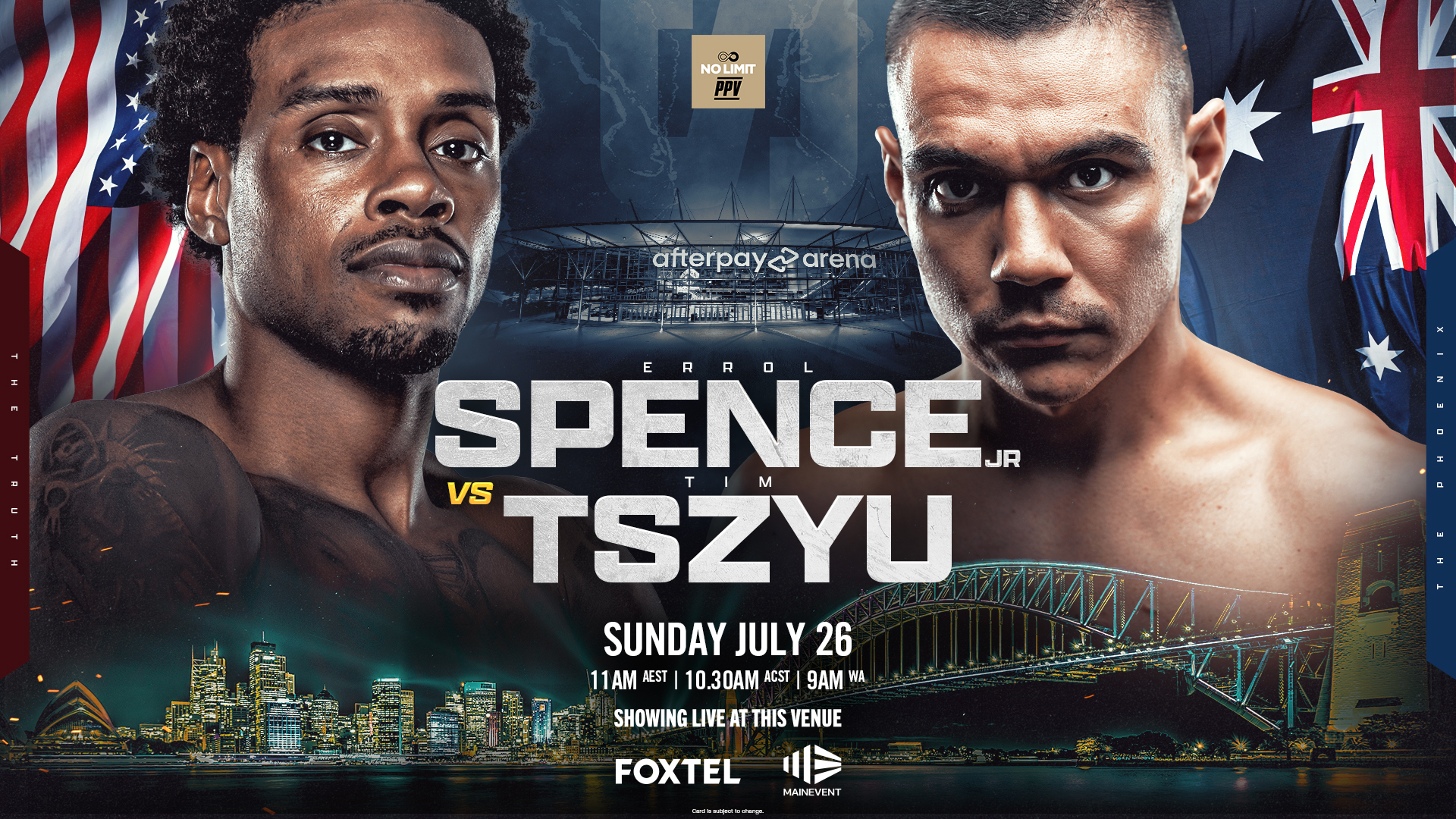 SPENCE JR V TSZYU