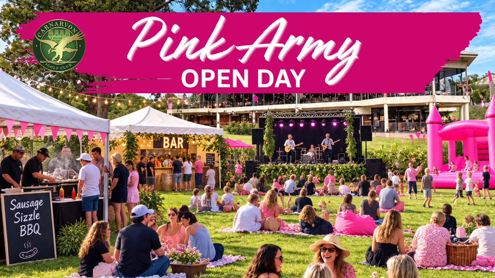 PINK ARMY Golf & Open Day