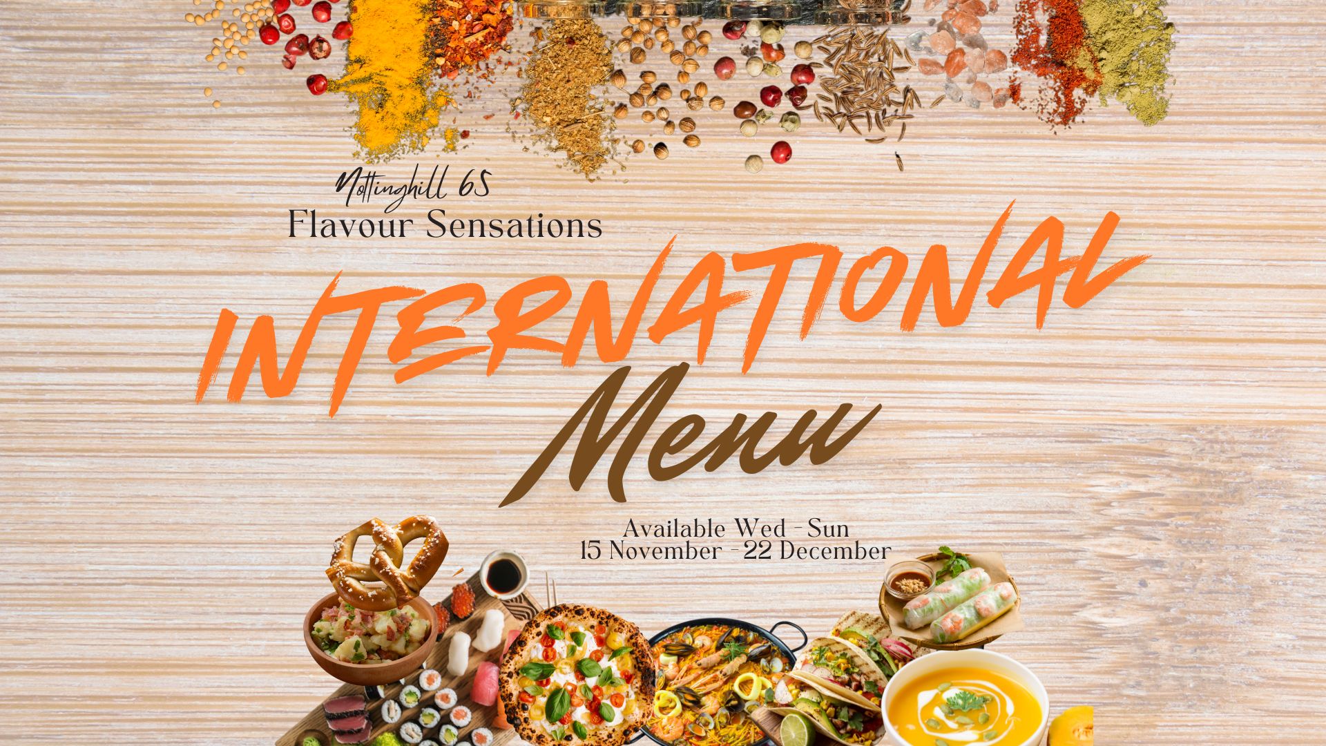 International Menu