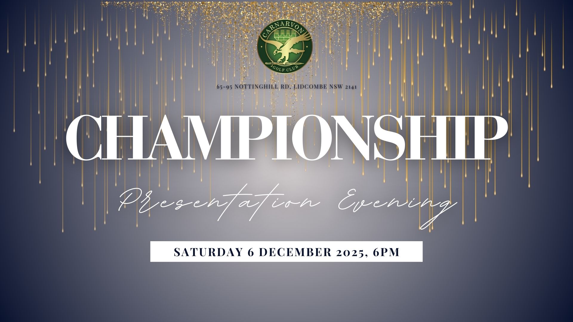 Championship Presentation Evening 2025