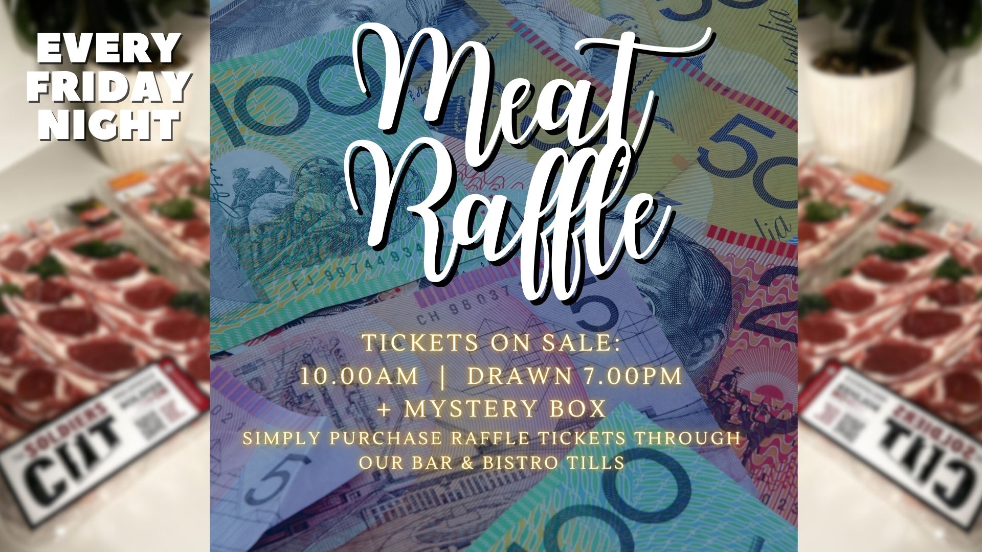 Friday Night Meat Raffle!
