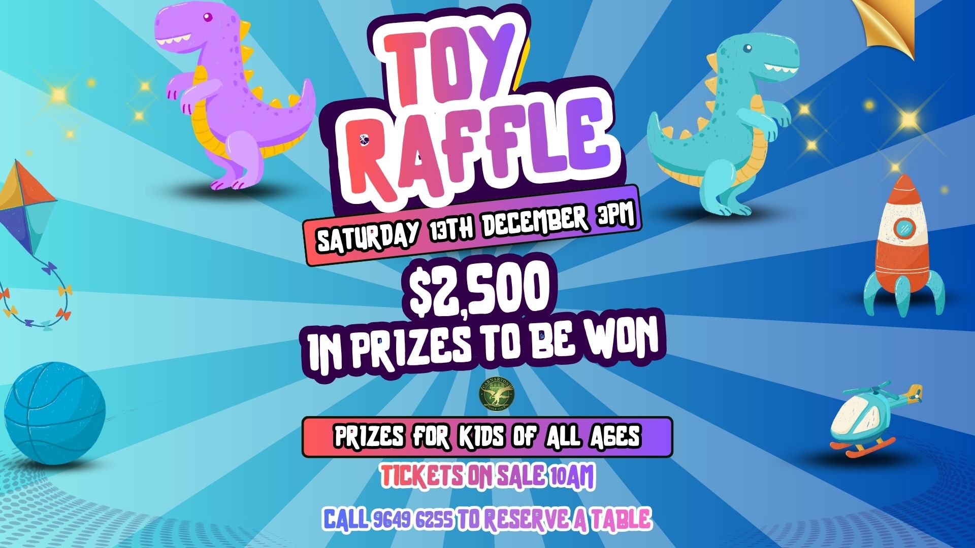 MEGA Christmas Toy Raffle
