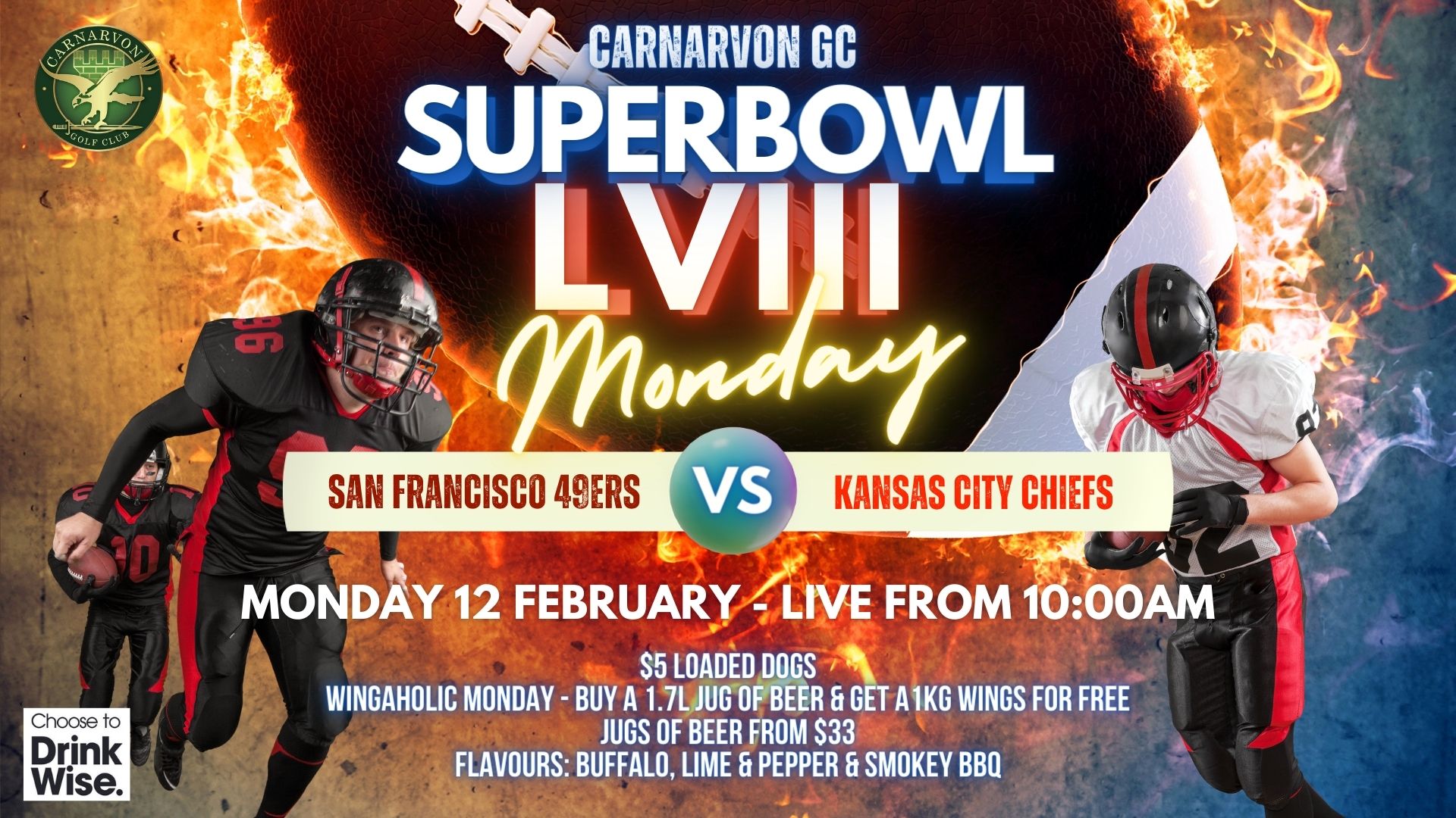 Superbowl LVIII Monday