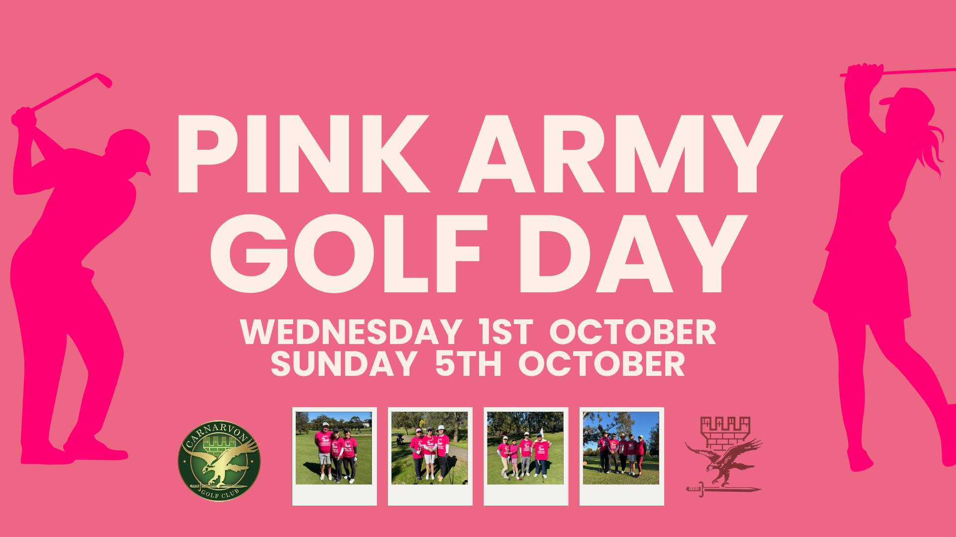 PINK ARMY GOLF DAY