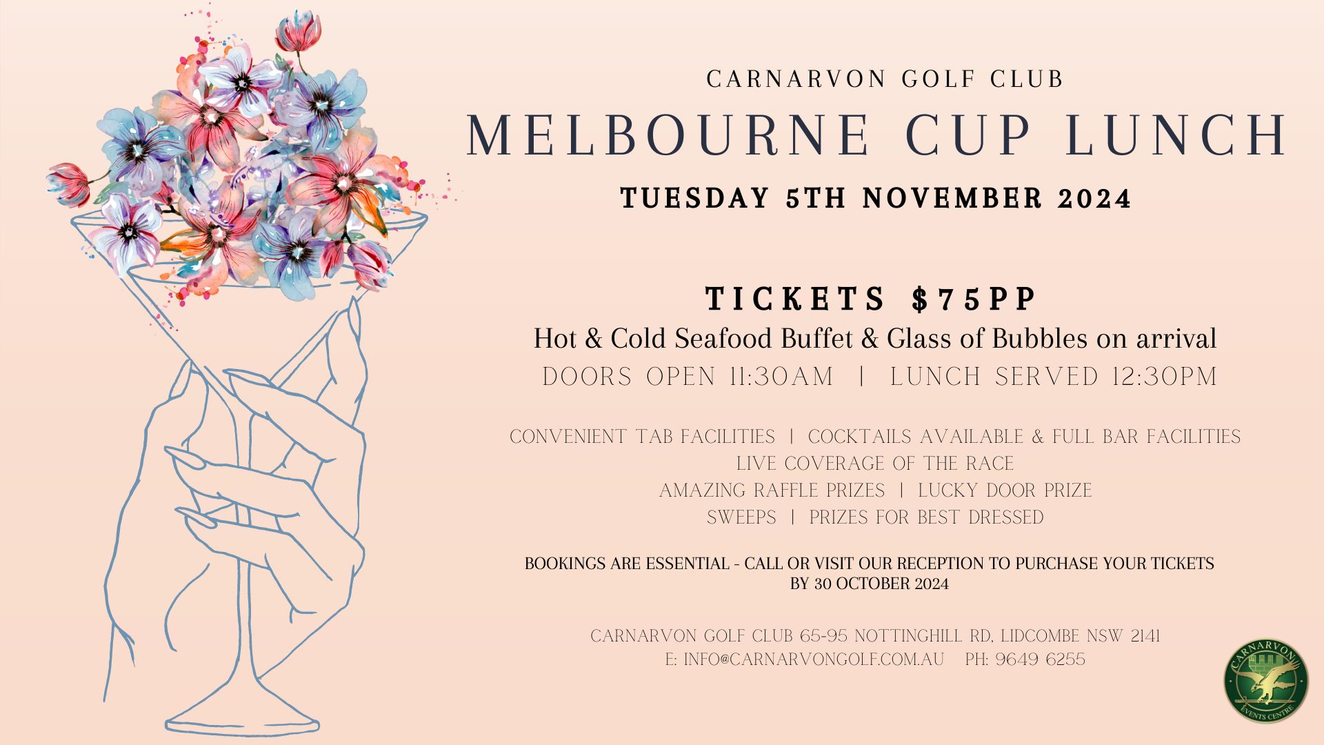 Melbourne Cup Day at Carnarvon Golf Club!