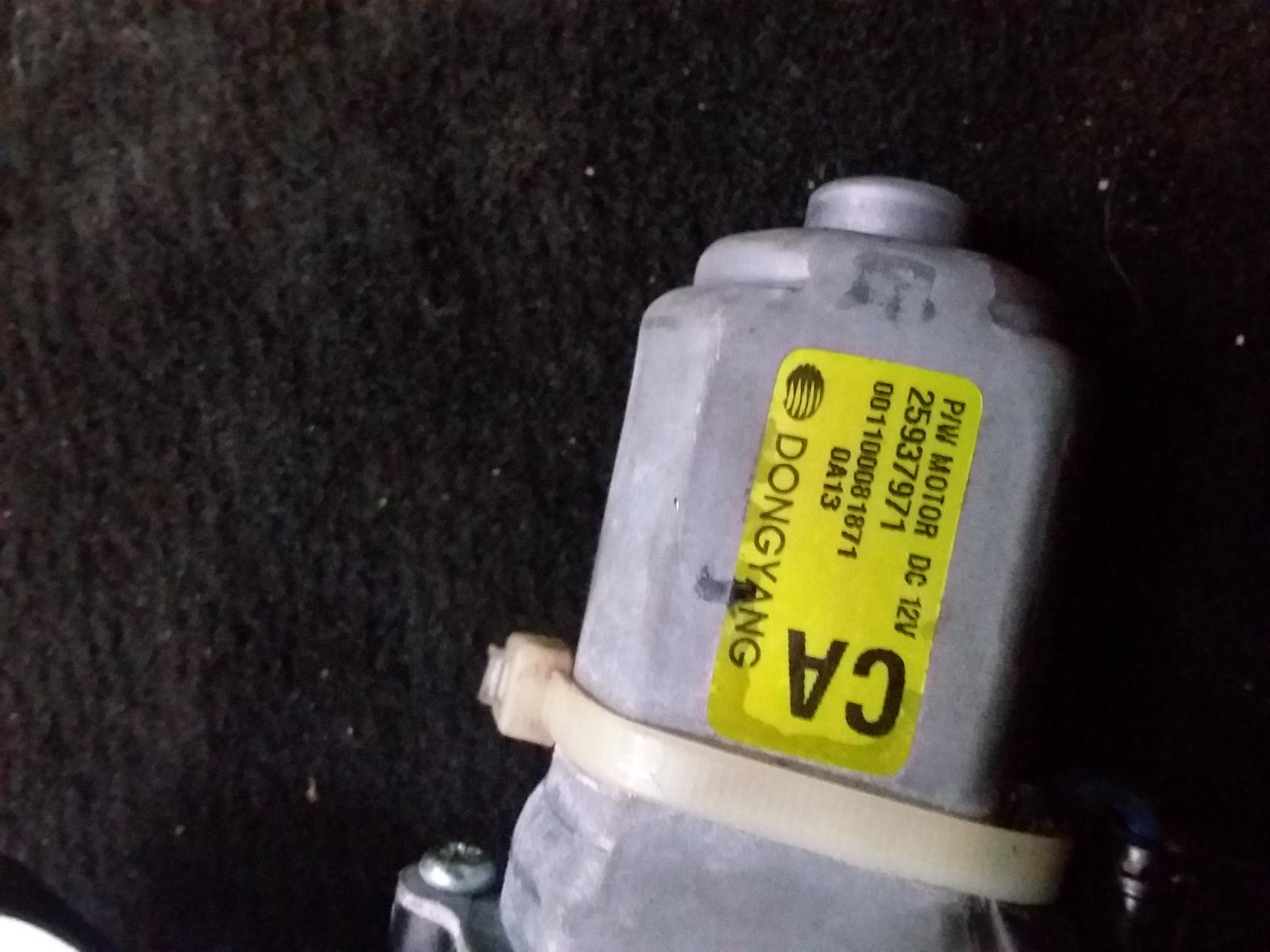 2010 Holden Captiva Left Rear Wnd Reg/Motor View Auto part Left Rear Wnd Reg/Motor Holden Captiva 2010