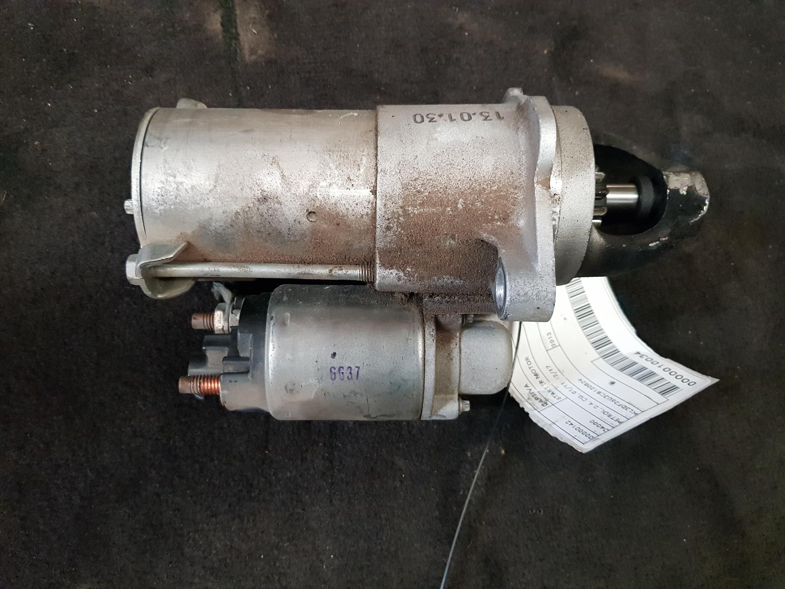 View Auto part Starter Holden Captiva 2013
