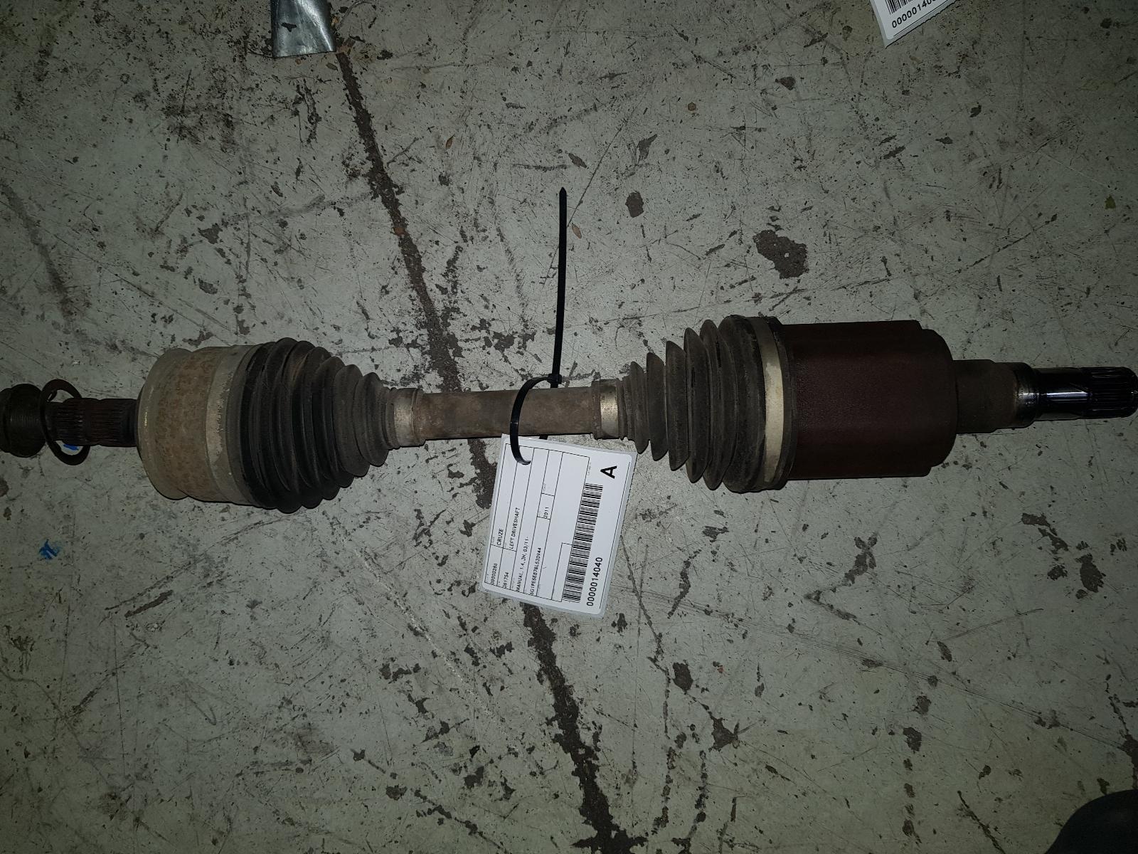 2011 Holden Cruze Left Driveshaft View Auto part Left Driveshaft Holden Cruze 2011