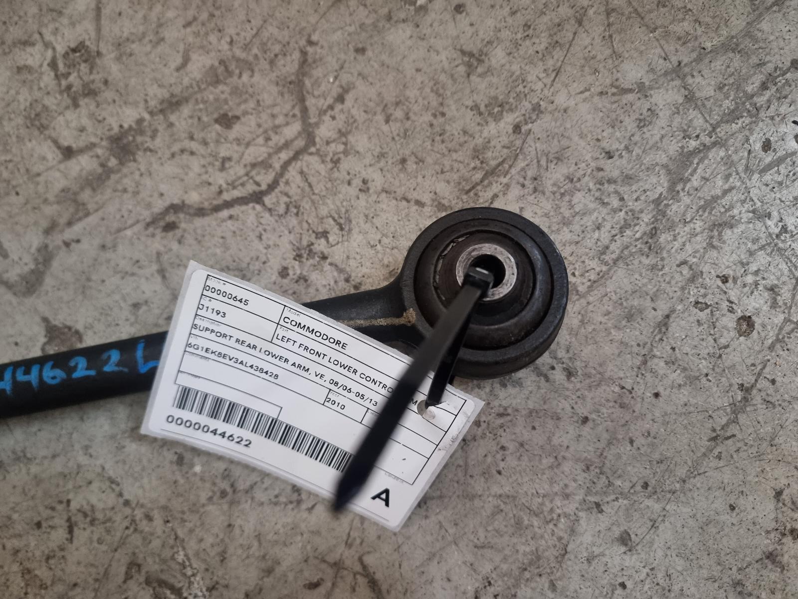 View Auto part Left Front Lower Control Arm Holden Commodore 2010