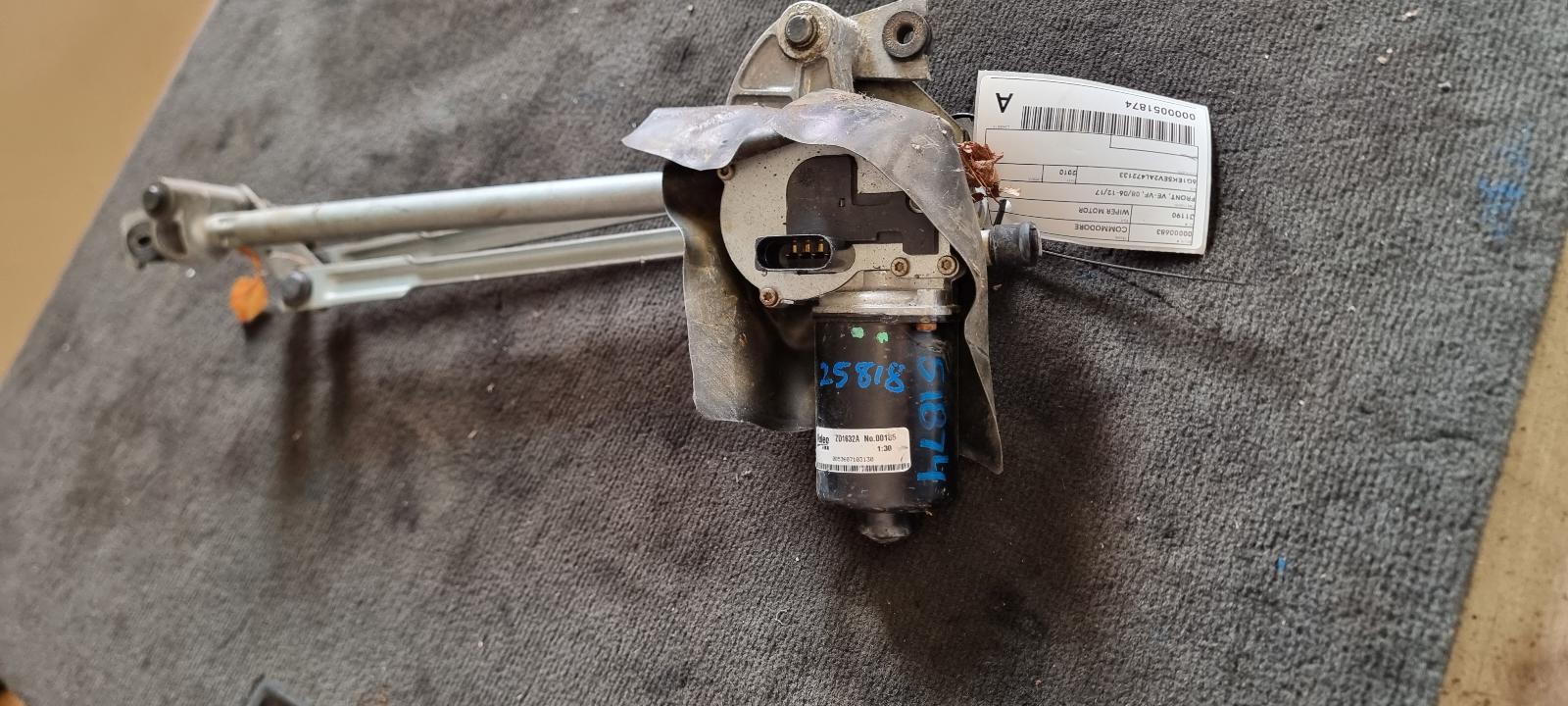 2010 Holden Commodore Wiper Motor View Auto part Wiper Motor Holden Commodore 2010