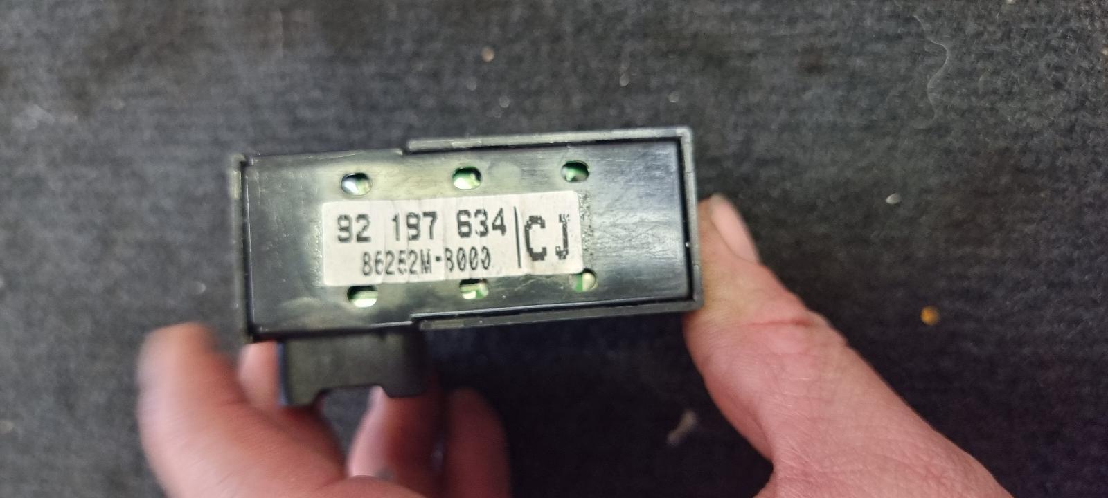 View Auto part Pwr Dr Wind Switch Holden Commodore 2010